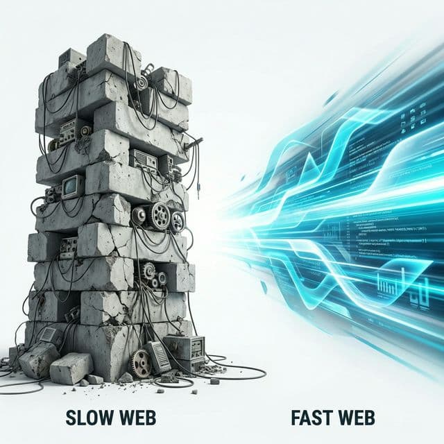 Por qué tu web en WordPress es lenta (y cómo Next.js lo arregla)